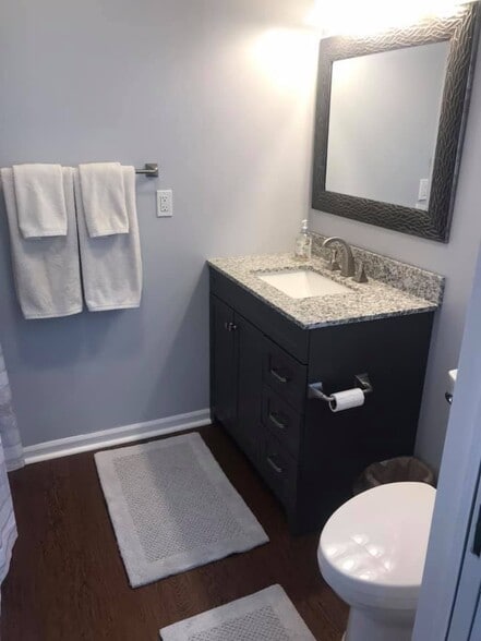 Primary full bath - 22 Williamsburg Cir