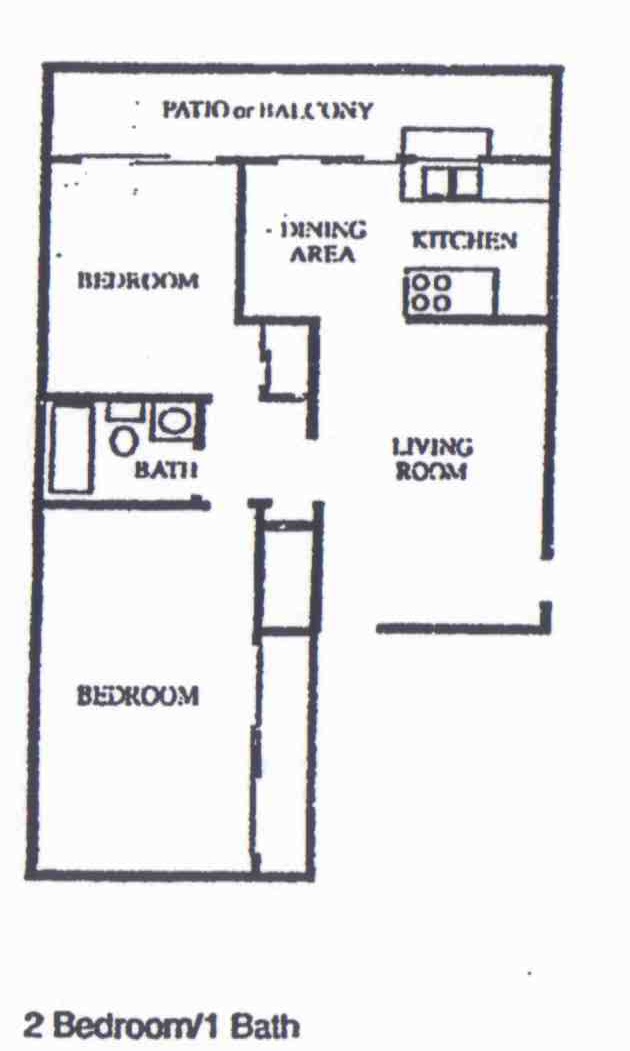 Floorplan - Newhope Pines Apartments