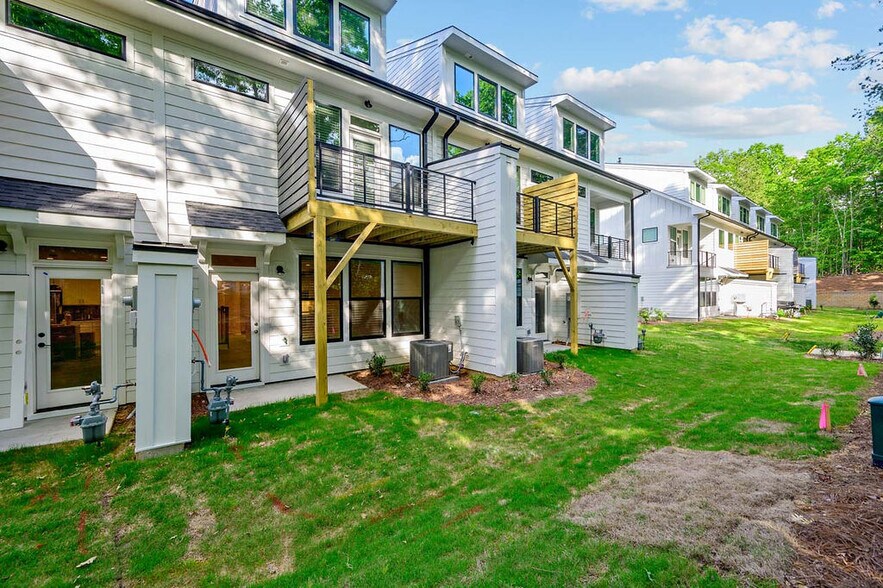 Rear of Townhome - 3905 Milltown Ridge Run