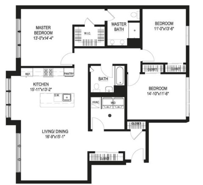 Floorplan - 1125 Jefferson