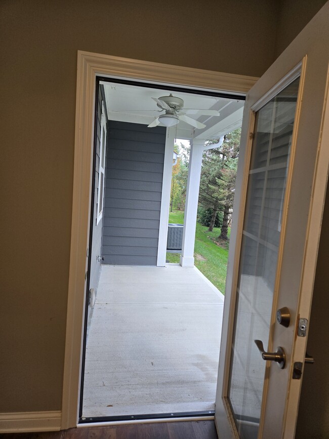 covered back porch - 332 Maddalena Ln