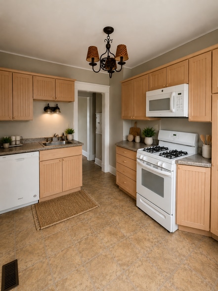 * Virtually staged for illustrative purposes. Furniture and decor not included. - 139 N Indiana Ave