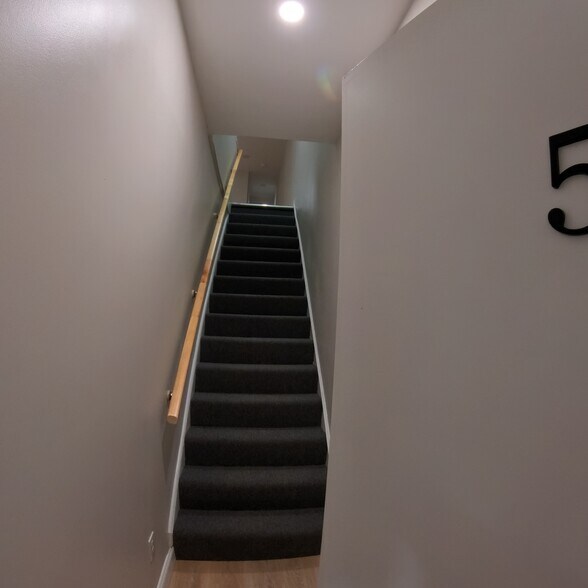 Staircase from Front to the Apartment - 4646 York Rd