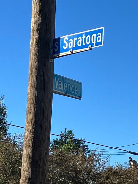 Corner of Valence and Saratoga - 2039 Valence St