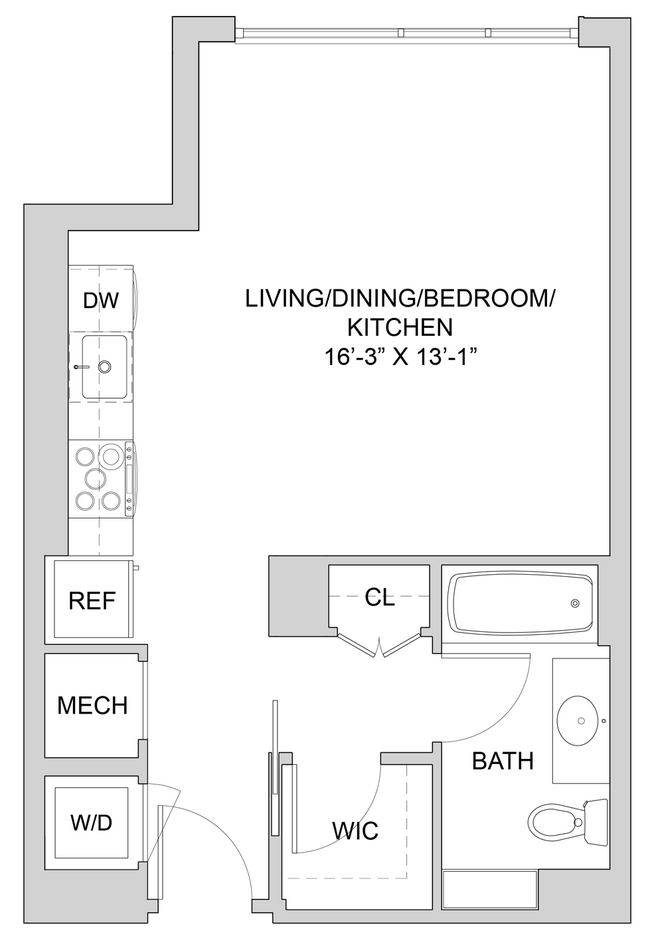 Floorplan - The Modern at Art Place
