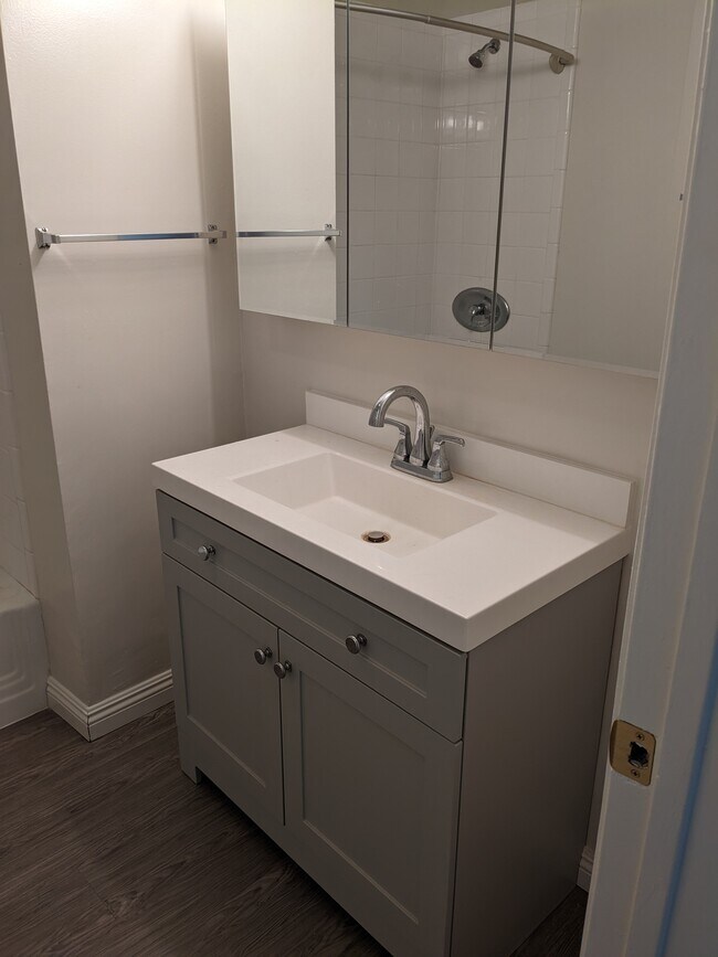 Master bath vanity - 1260 Havenhurst Dr