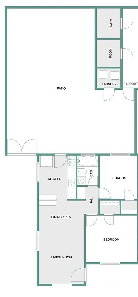 Floorplan - 4615 N 14th St
