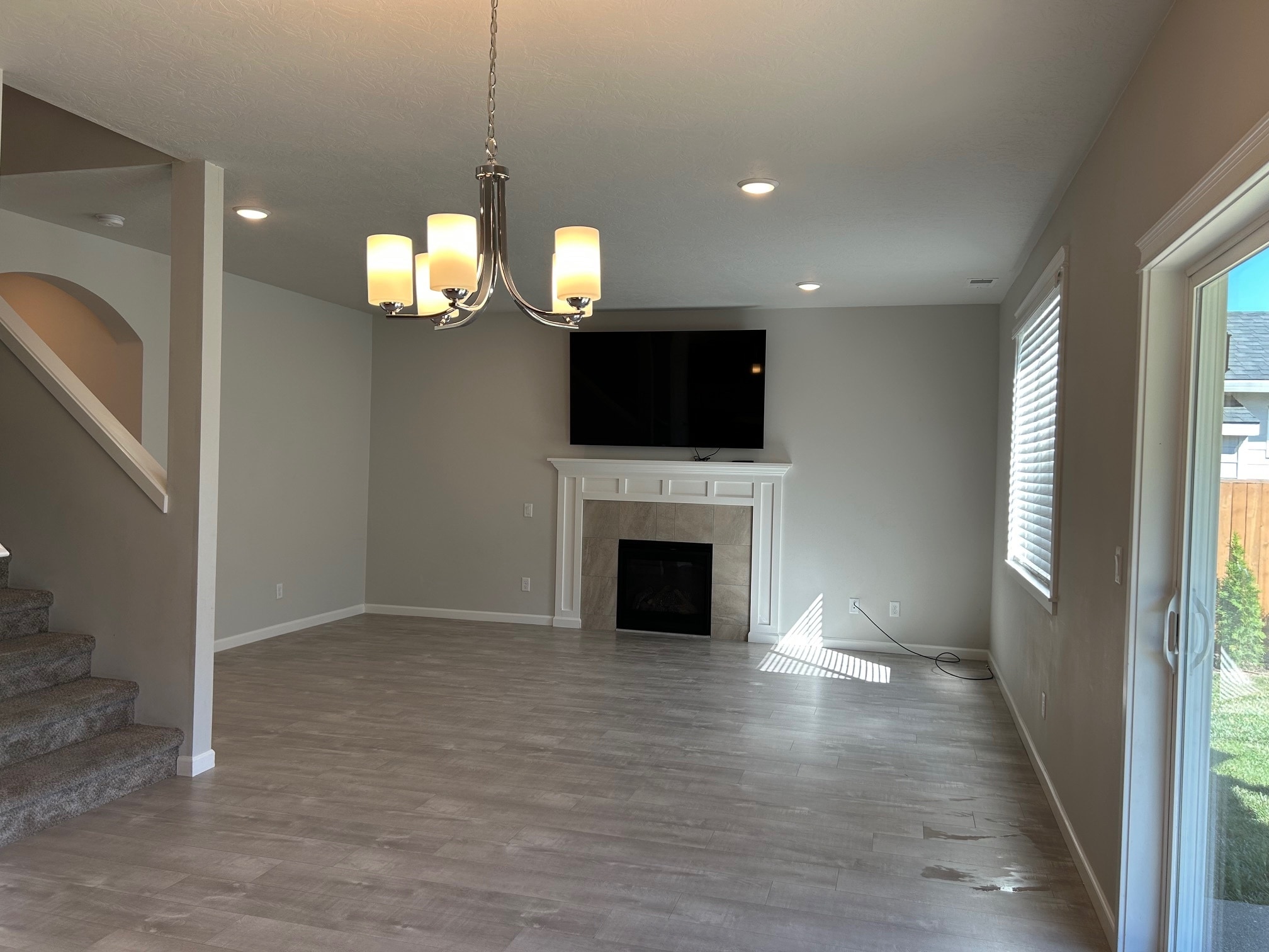 Family Room with 75 inch Sony TV - 4546 Sagecrest Dr NE