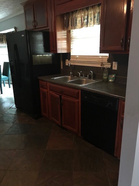 Kitchen double sink - 250 River Trace Ct