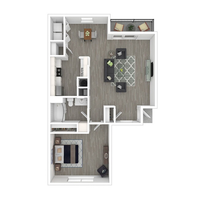 Floorplan - Crestview Senior Duplexes