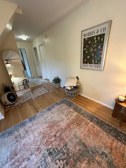 Hallway from living room - 91 Faith St