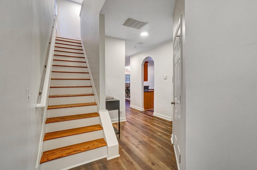 Entry way and Stairs to 2nd Floor - 702 Surrey Park Pl SE