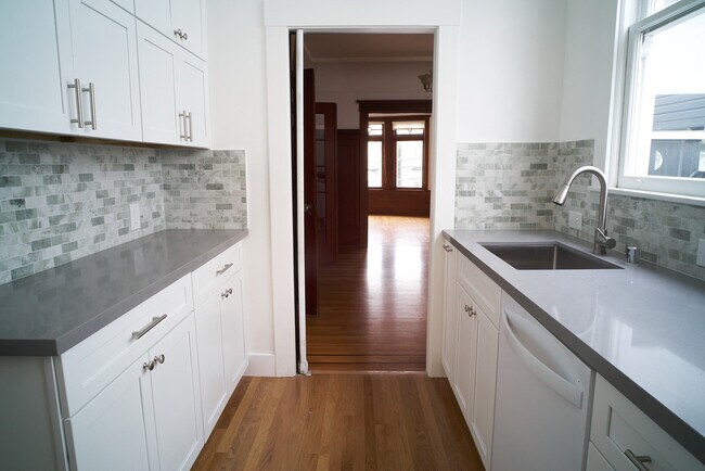 Kitchen with view into Dining and living room - 3918 24th St
