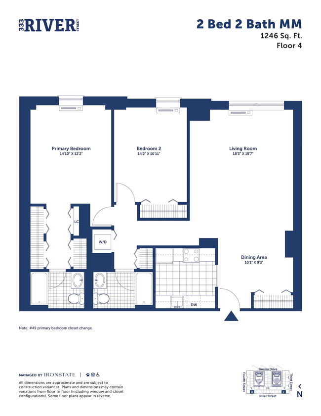 Floorplan - 333 River Street