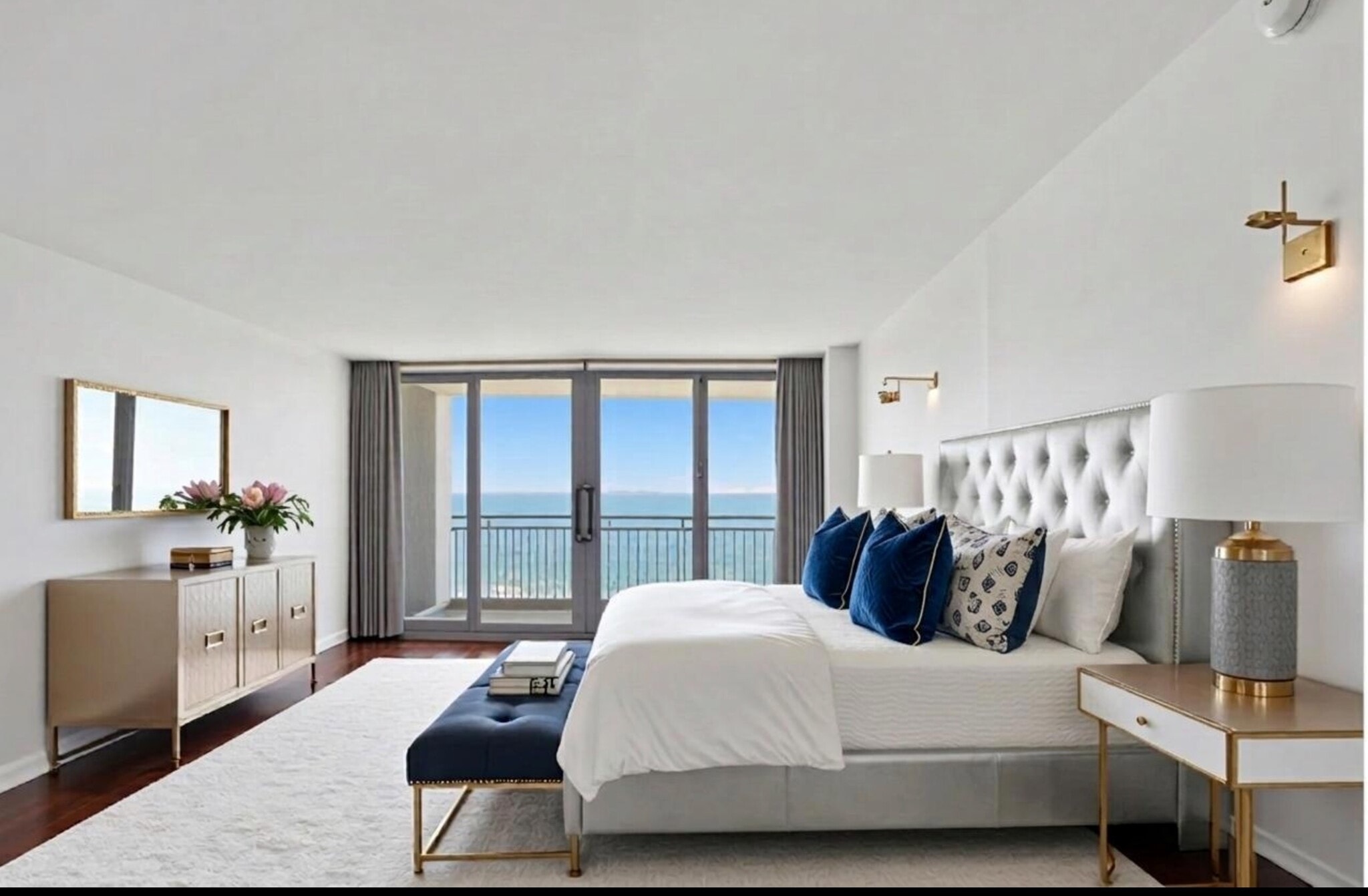 Master East Facing Staged - 1390 S Ocean Blvd