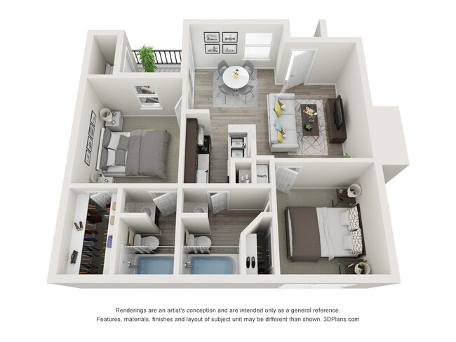 Floorplan - The Life at Grand Oaks