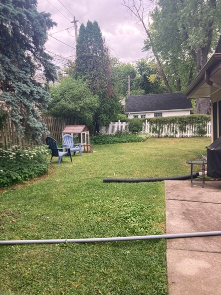 Large fenced-in backyard - 8511 W Wisconsin Ave