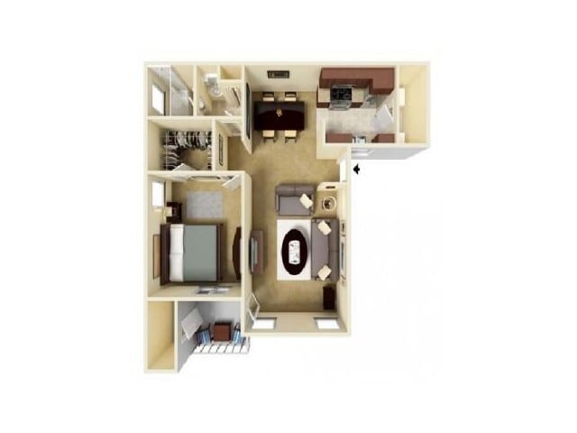 St James Floor Plan - The Allison Condominiums
