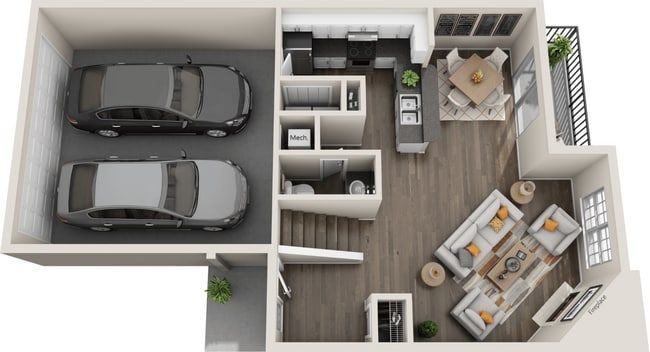 Floorplan - The Retreat Ft. Worth
