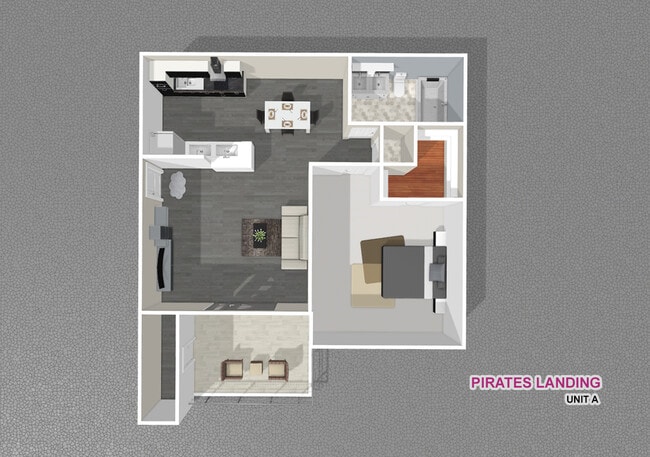 1 Bed/1 Bath - Pirates Landing