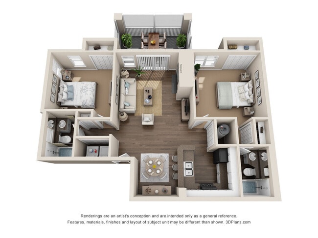 Floorplan - Osprey on the Bluffs