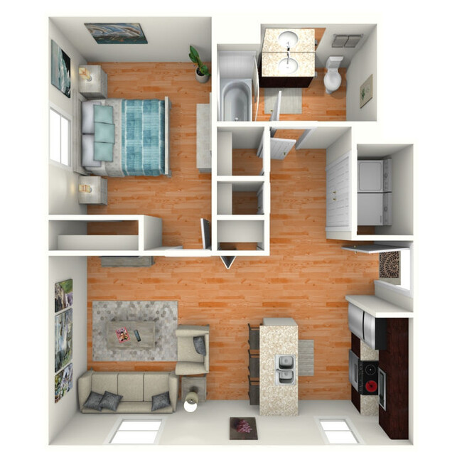 Floorplan - Midtown Weslaco Apartments