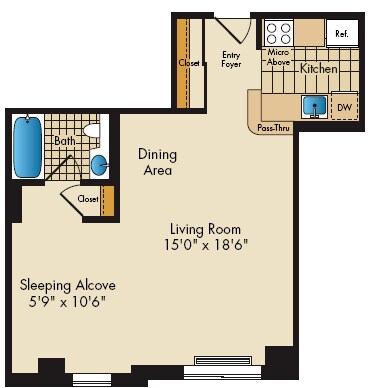 Floorplan - The Sagamore