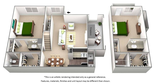 Floorplan - The Willows on Rosemeade