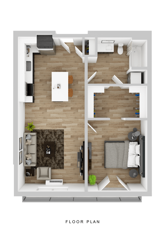 Floorplan - Hyas Point Apartments