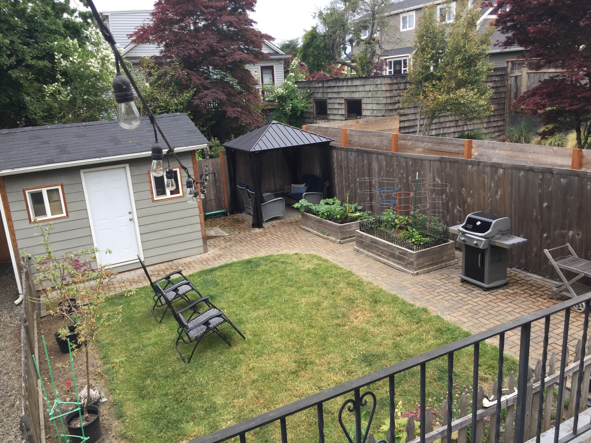 Backyard View - 3913 Densmore Ave N