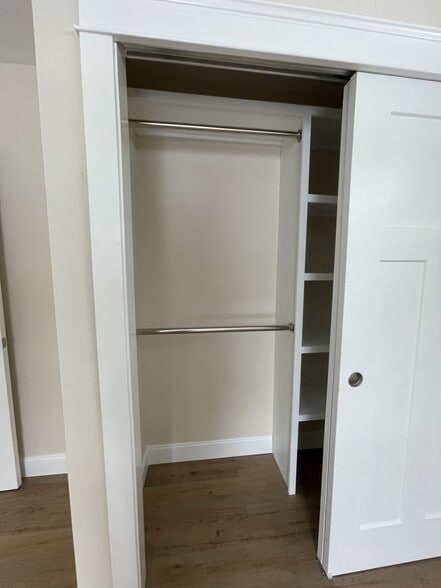 Closet bedroom #2 (same set up in room #1) - 144 River Common Rd