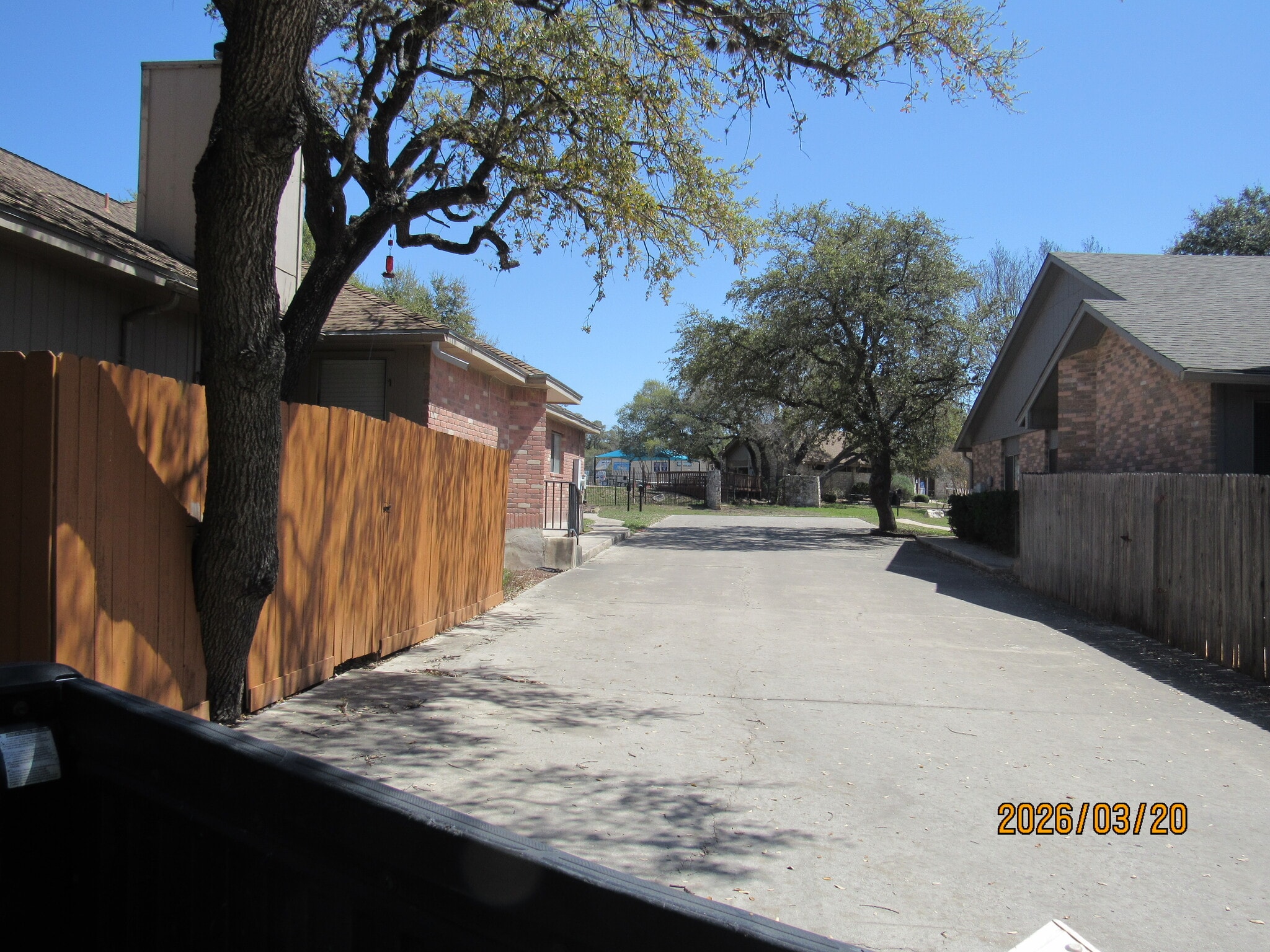 Driveway to Rear Garage - 13815 Parksite Woods