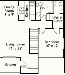 1BR/1BA - Ridgewood Vista