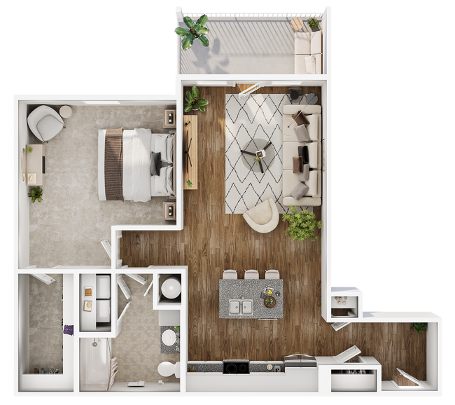 Floorplan - Hathaway at Lake Norman Apartments
