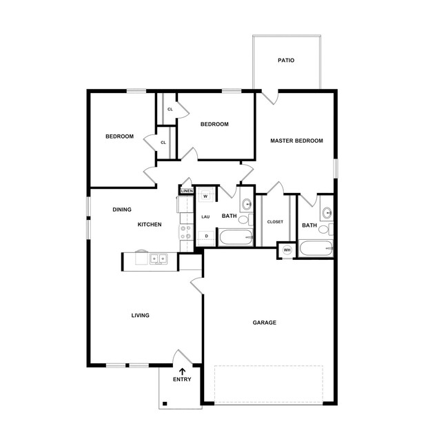 Floorplan - Parkridge Apartments