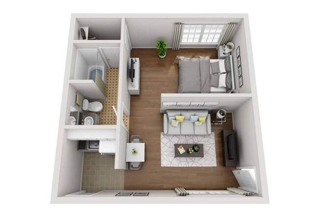 Floorplan - Crestwood Place Apartments