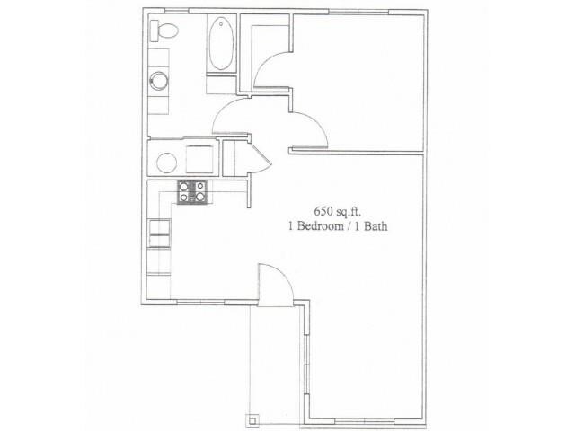 Floorplan - Marketplace Apartments