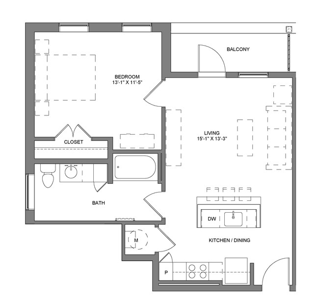 Floorplan - Northlake Senior (62+ Active Adult Living)