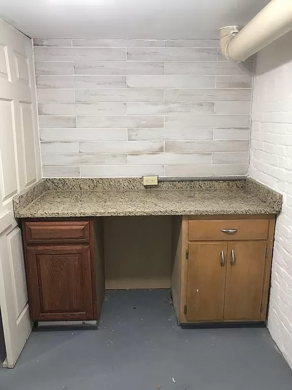 Basement Desk/Counter - 124 W Atlantic St