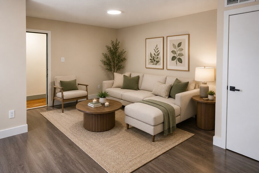 Living Room - 973 1/2 Mount Vernon Ave