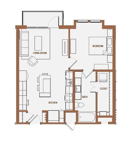 Floorplan - The Kelton at Clearfork