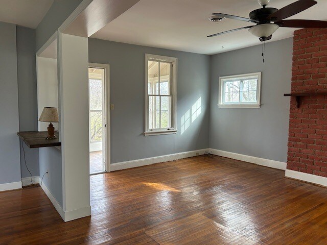 living room with hardwood flooring - 2071 Tulpehocken Rd