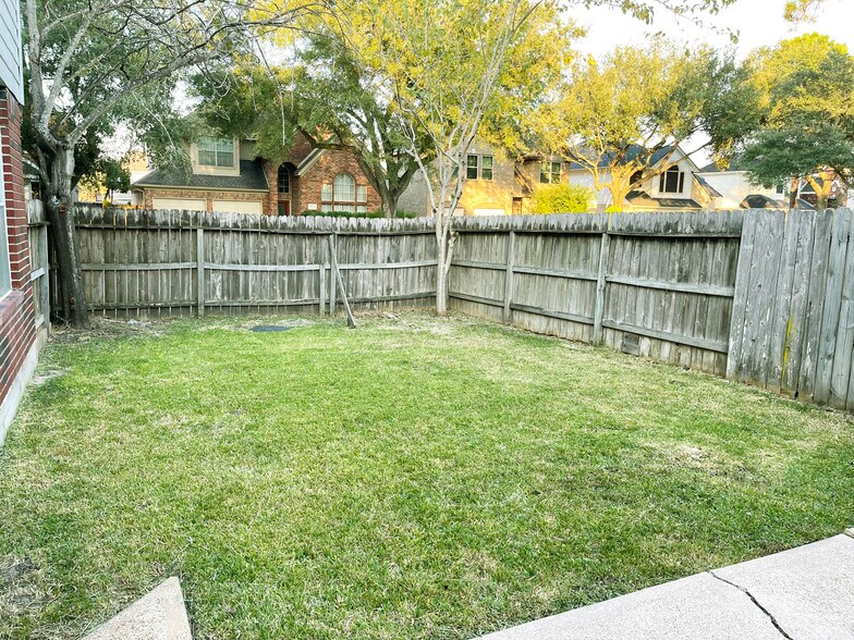 Backyard - 12607 Alderwood Dr