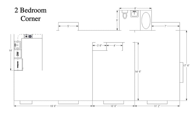 Floorplan - Garner House Apartments