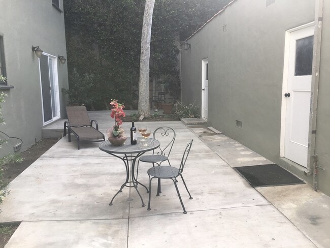 Backyard - 251 N Almont Dr