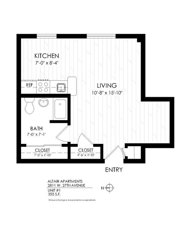 Floorplan - Altair Apartments