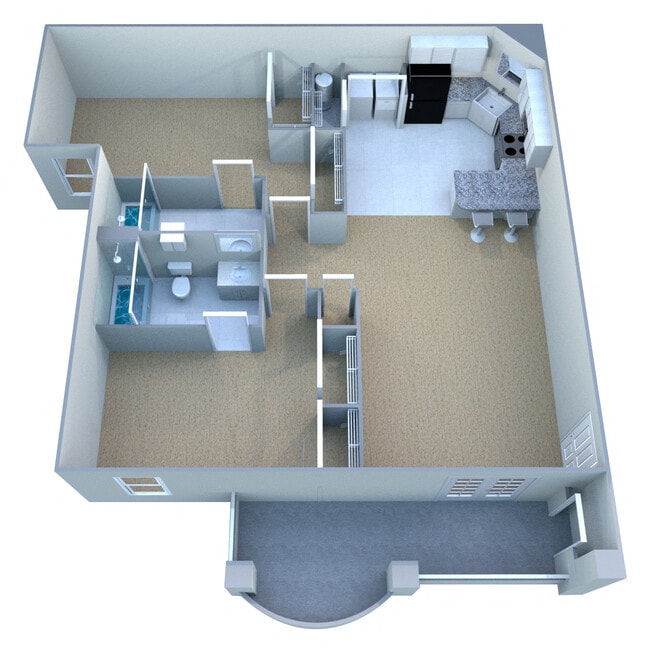 Floorplan - The Cliffs II