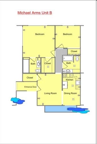 2BR/2BA - Michael Arms Apartments