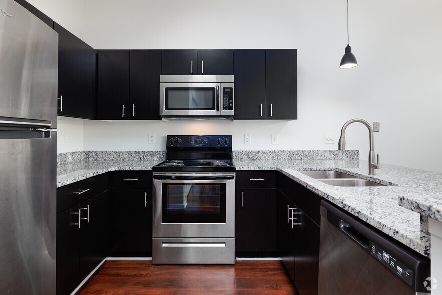 A10 - Kitchen - Residences at Forest Park