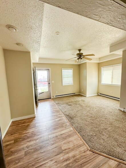 living area view from the kitchen - 717 Summit St